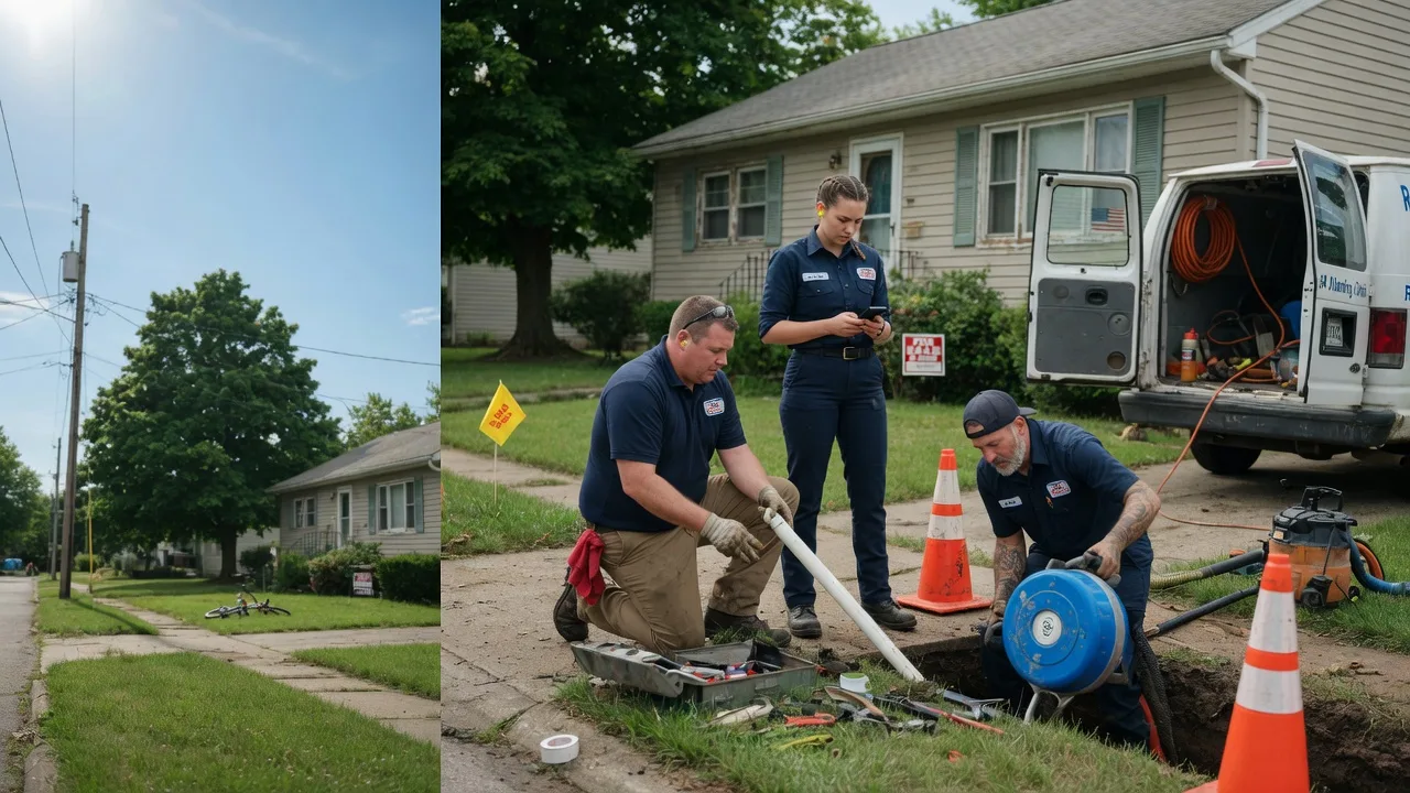 Sewer Line Repair in Glasgow, WV near me
